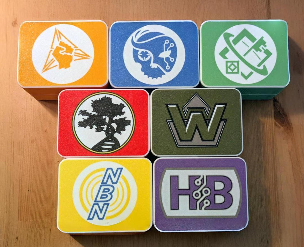 Netrunner Faction Deckboxes