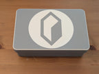 Netrunner Poker Chip Token Box - Neon Static - Backroom Deals