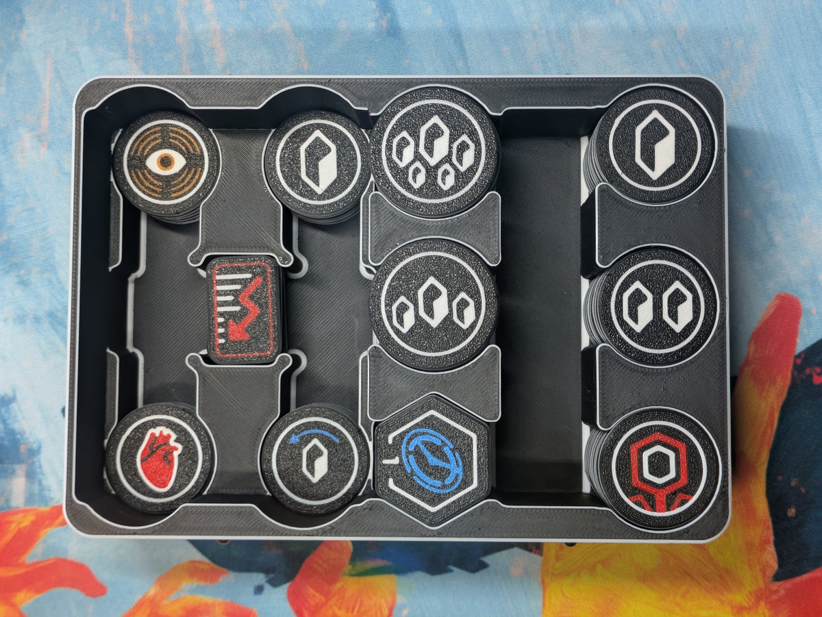 Netrunner Deluxe Token Set – Complete Kit for One or Two Players