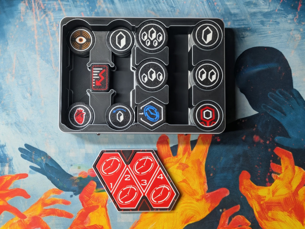 Netrunner Deluxe Token Set – Complete Kit for One or Two Players