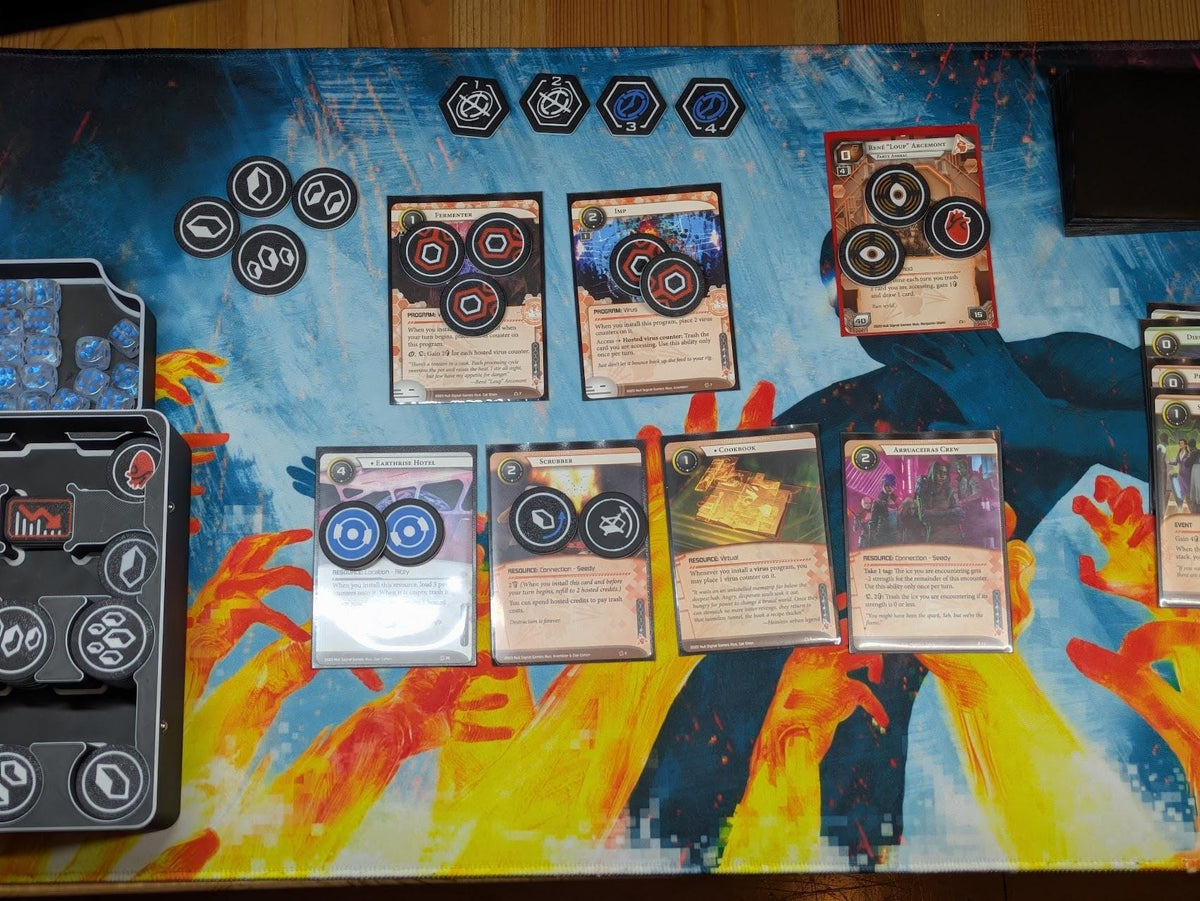 Netrunner Deluxe Token Set – Complete Kit for One or Two Players
